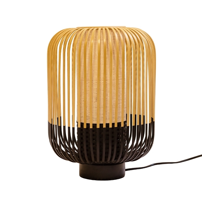 Lampe Bamboo L noir