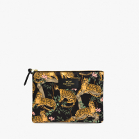 Grande pochette black lazy jungle