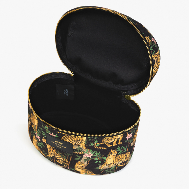 Trousse de toilette XL black lazy jungle