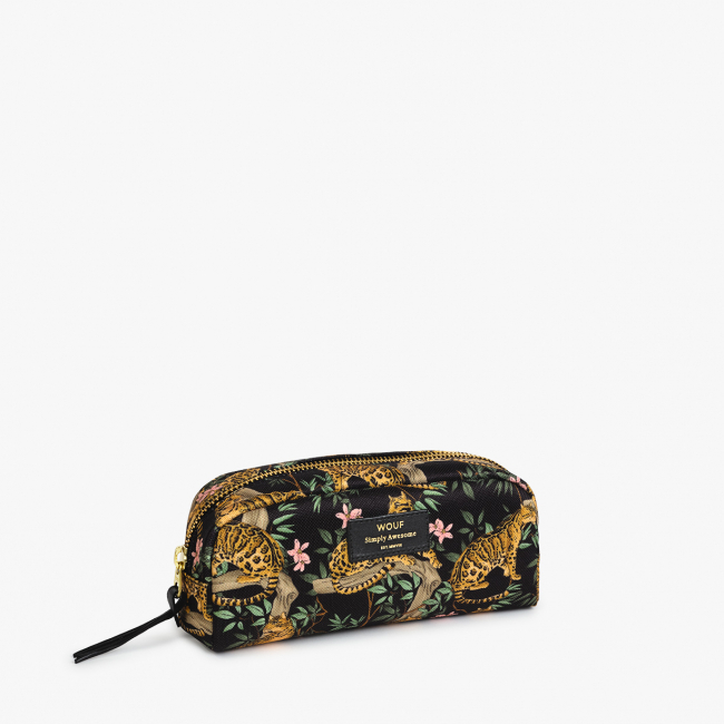 Petite trousse de toilette black lazy jungle