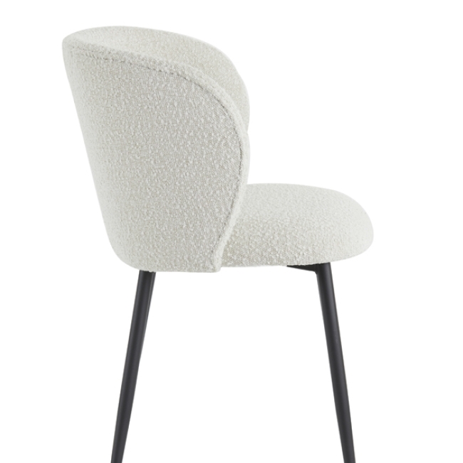 Chaise Elyna bouclé