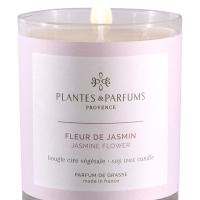 Bougie végétale parfumée fleur de jasmin