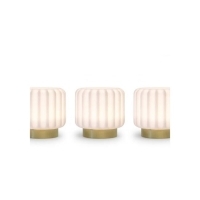 Set de 3 lampes Dentelles