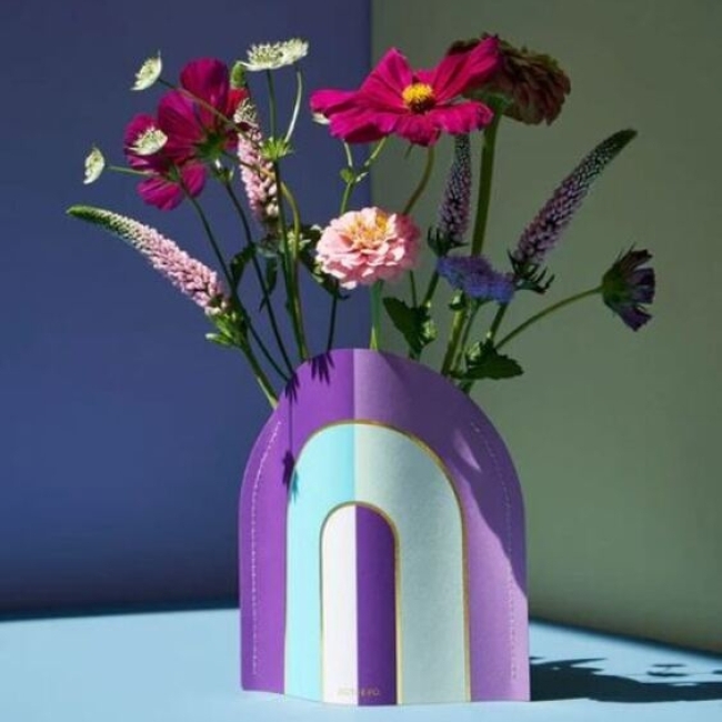 Mini vase papier Riviera Arch