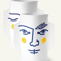 Vase papier Janus