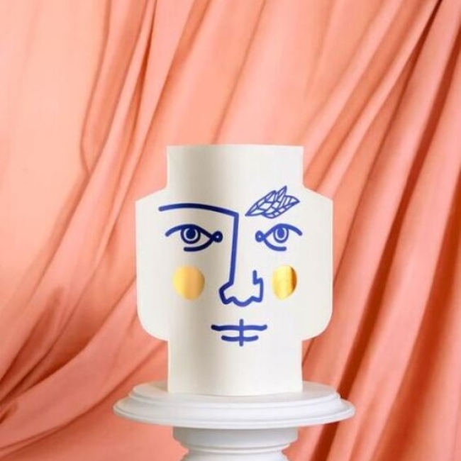 Vase papier Janus