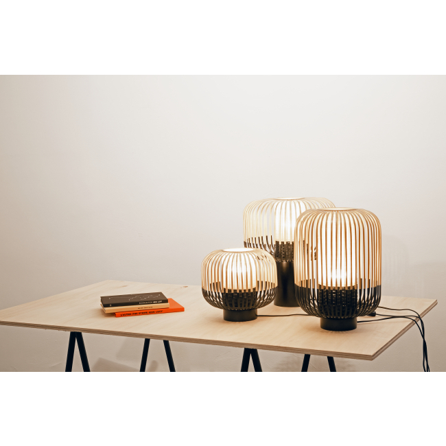 Lampe Bamboo s noir