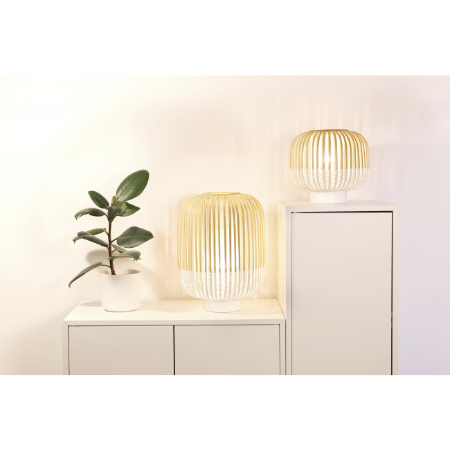 Lampe Bamboo S Blanc