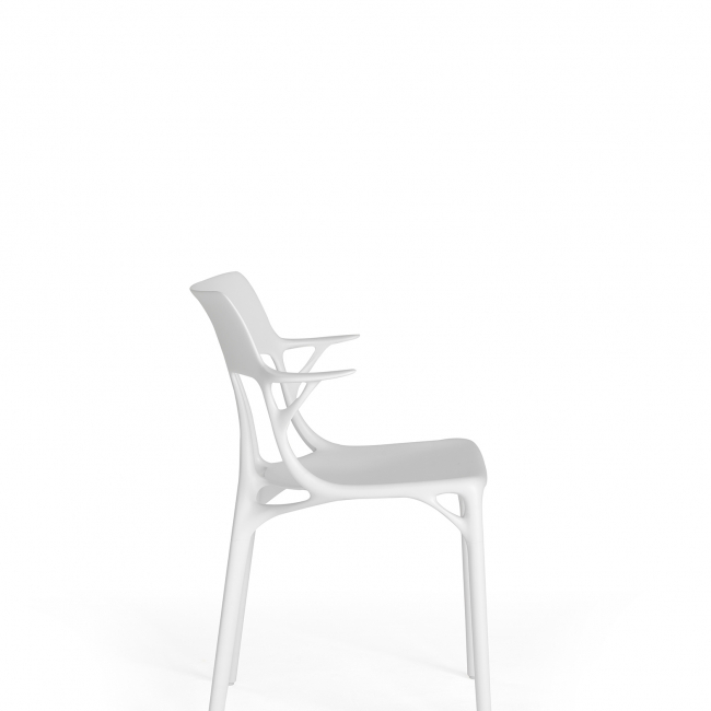 Chaise A.I blanc