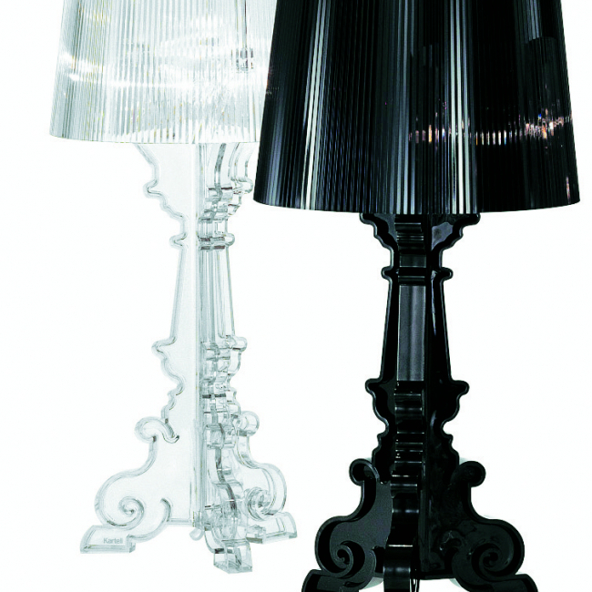 Lampe Bourgie noir brillant