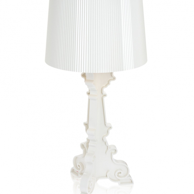 Lampe Bourgie blanc or
