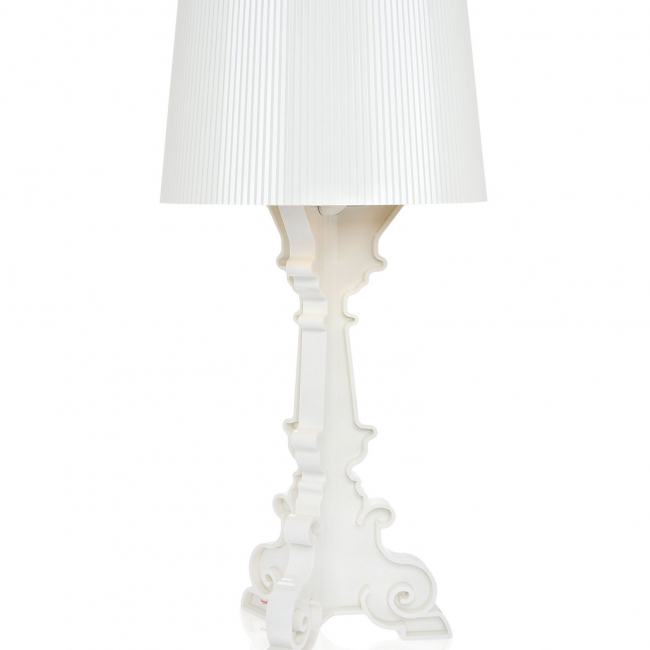 Lampe Bourgie blanc or