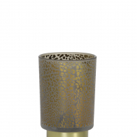 Lampe de table léopard Or  10x12.5 cm 