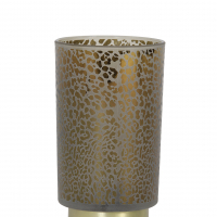 Lampe de table léopard Or  12X18 cm