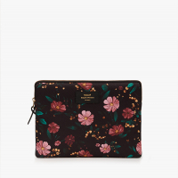 Housse Ipad black flowers